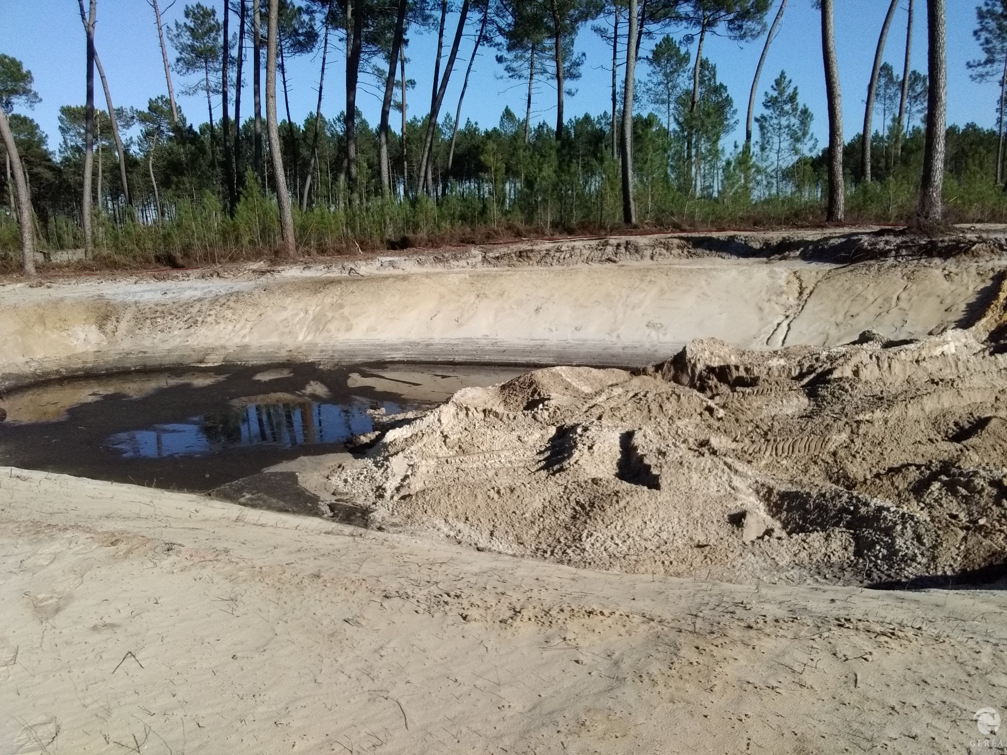 Activité Géréa Construction du Center Parc Pindères et Beauziac (47)