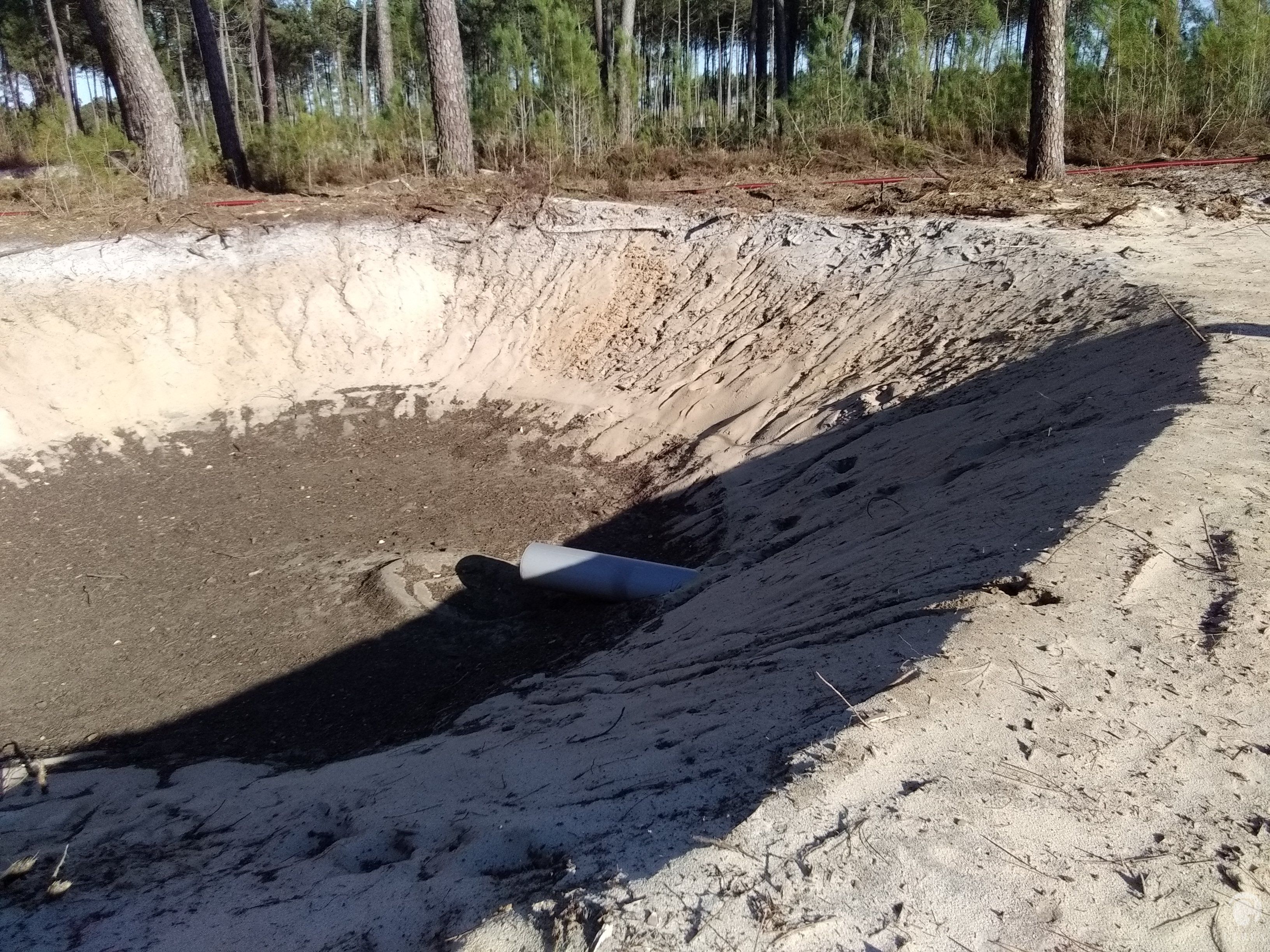 Activité Géréa Construction du Center Parc Pindères et Beauziac (47)