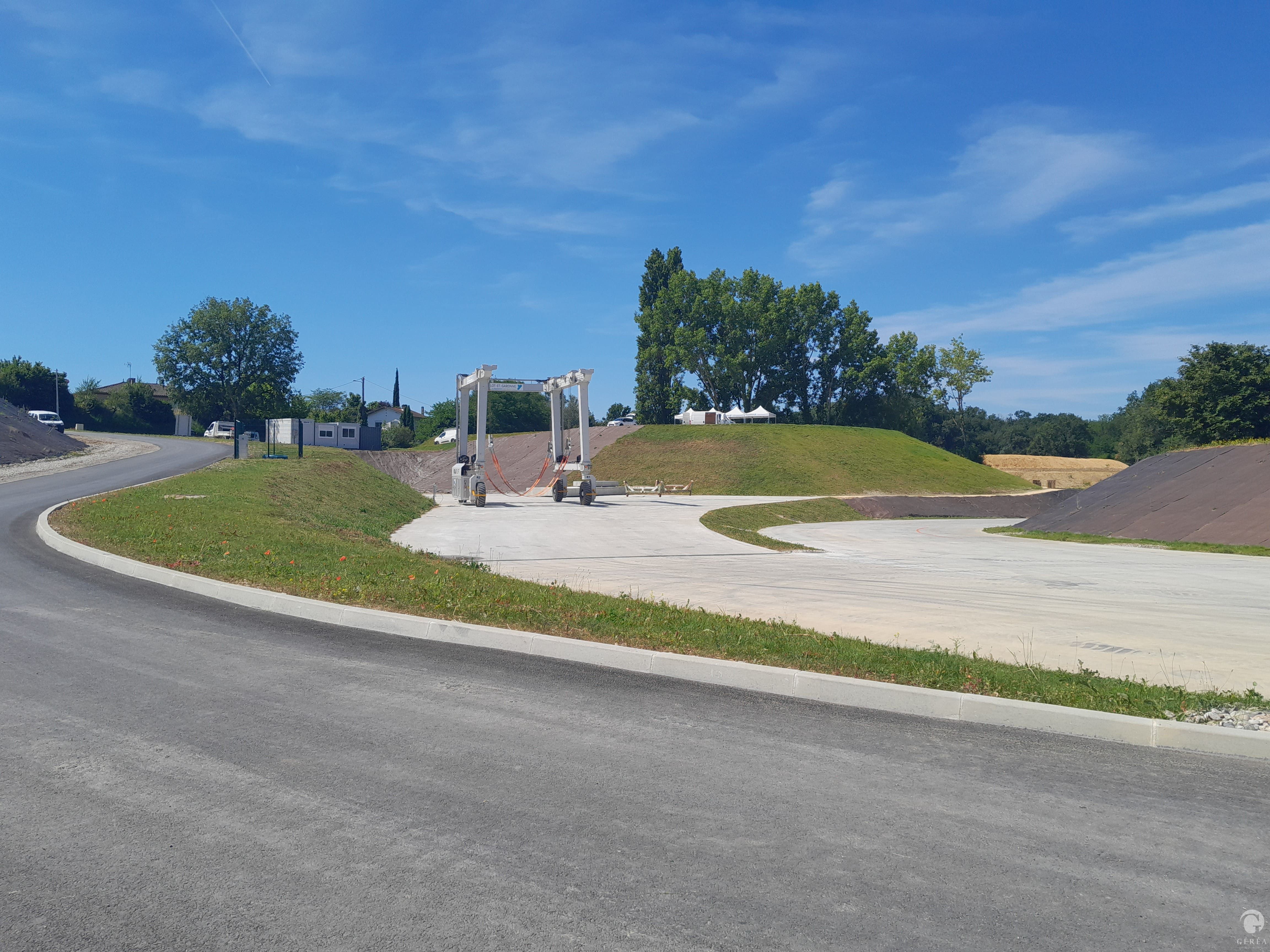 Activité Géréa CD47 - Suivi travaux de franchissement de barrage (47)