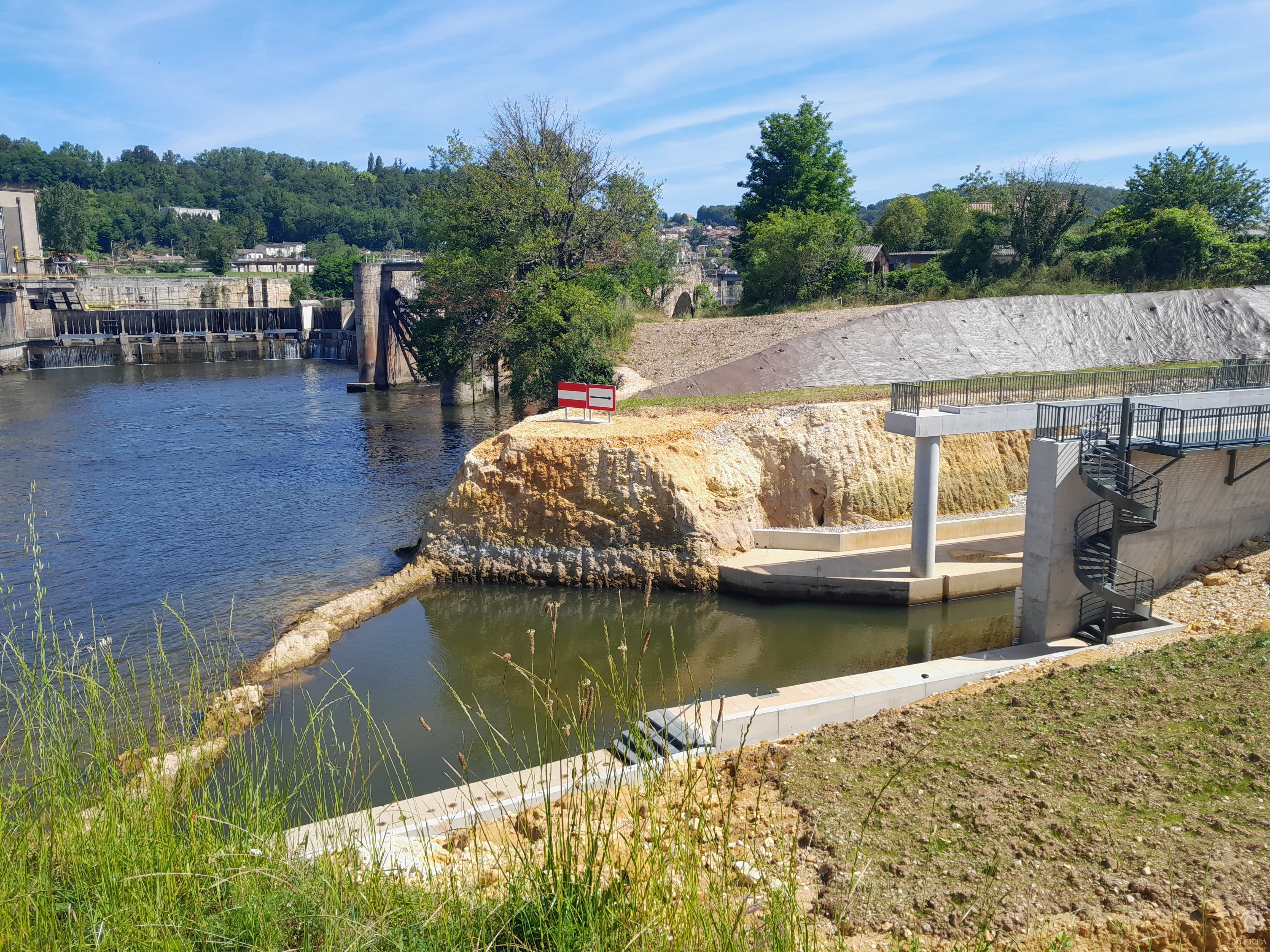 Activité Géréa CD47 - Suivi travaux de franchissement de barrage (47)