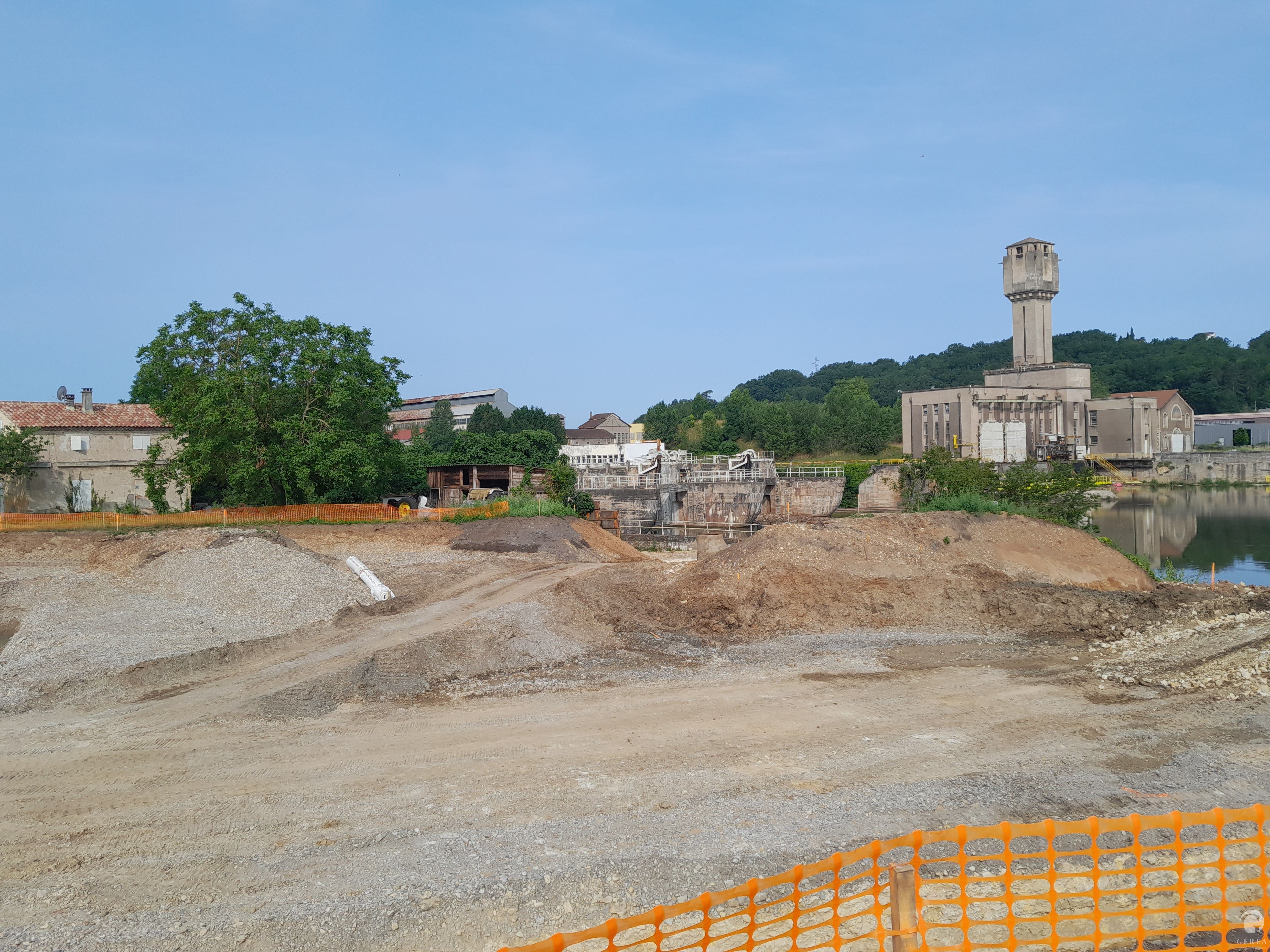 Activité Géréa CD47 - Suivi travaux de franchissement de barrage (47)